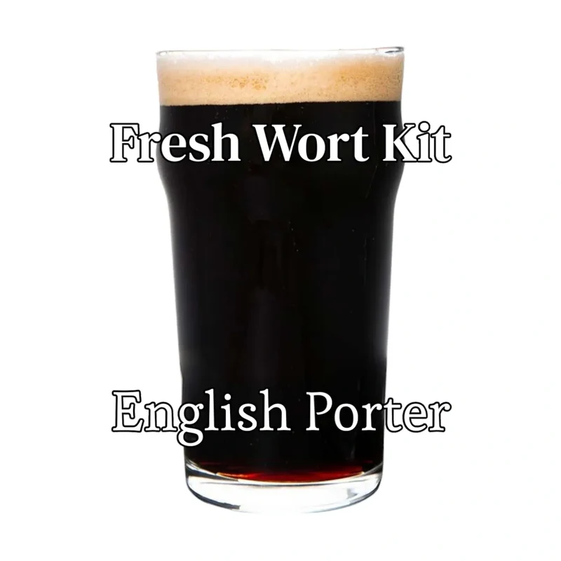English Porter Fresh Wort Kit with yeast.
