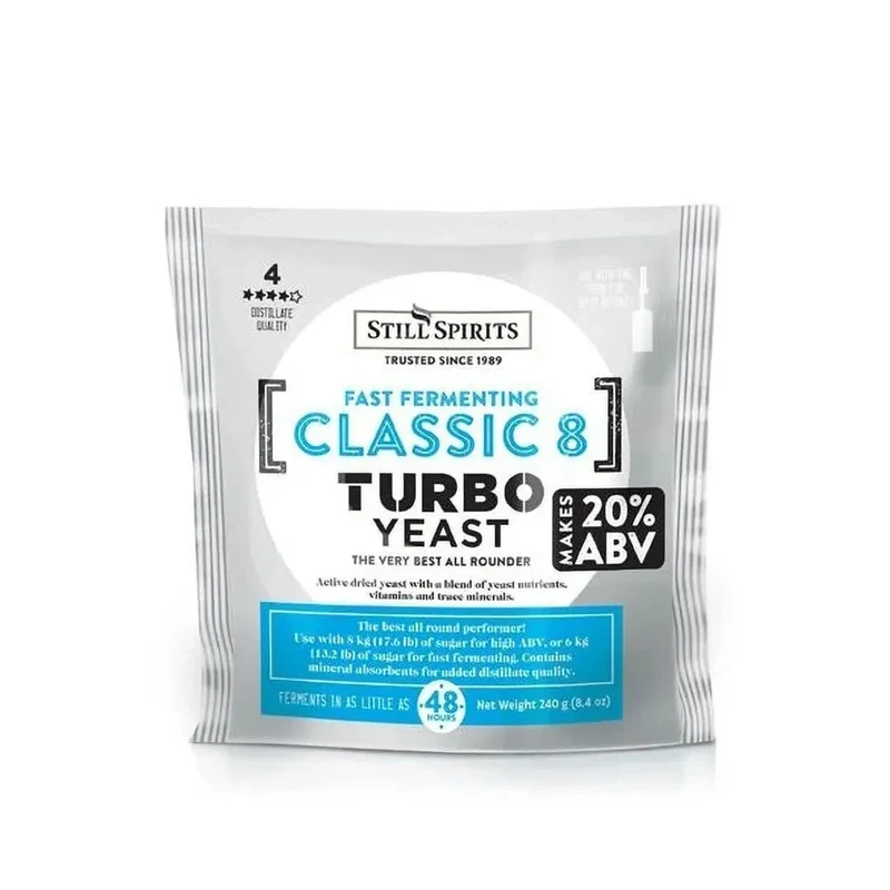 Still Spirts Classic 8 Turbo Yeast
