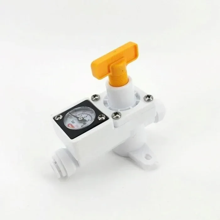 8mm duotight - Inline Regulator with integrated gauge