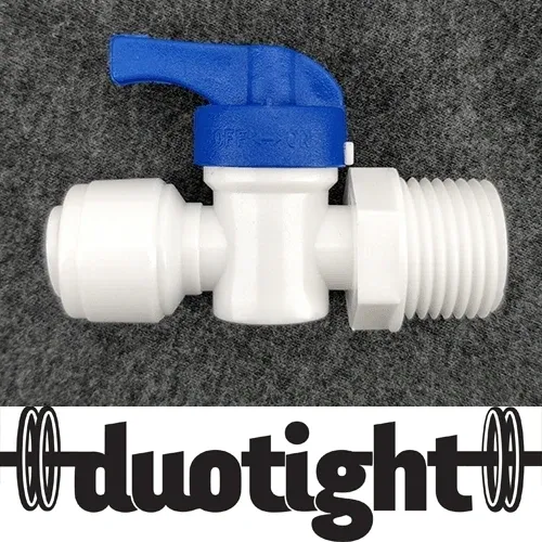 duotight - 9.5mm (3/8”) Female x ½" Male Thread Ball Valve