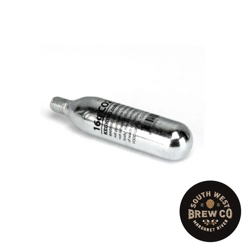 16g CO2 Charger Cartridge / Bulb (threaded)