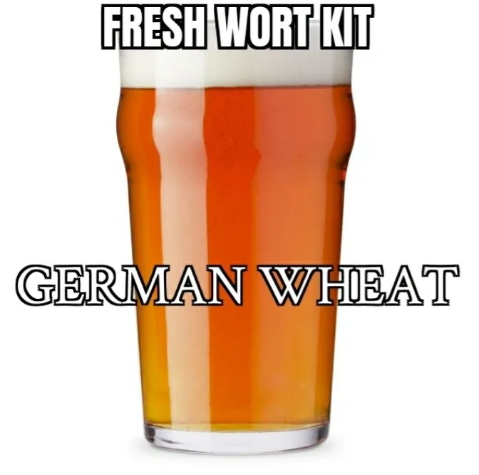 German Wheat Fresh Wort Kit with yeast