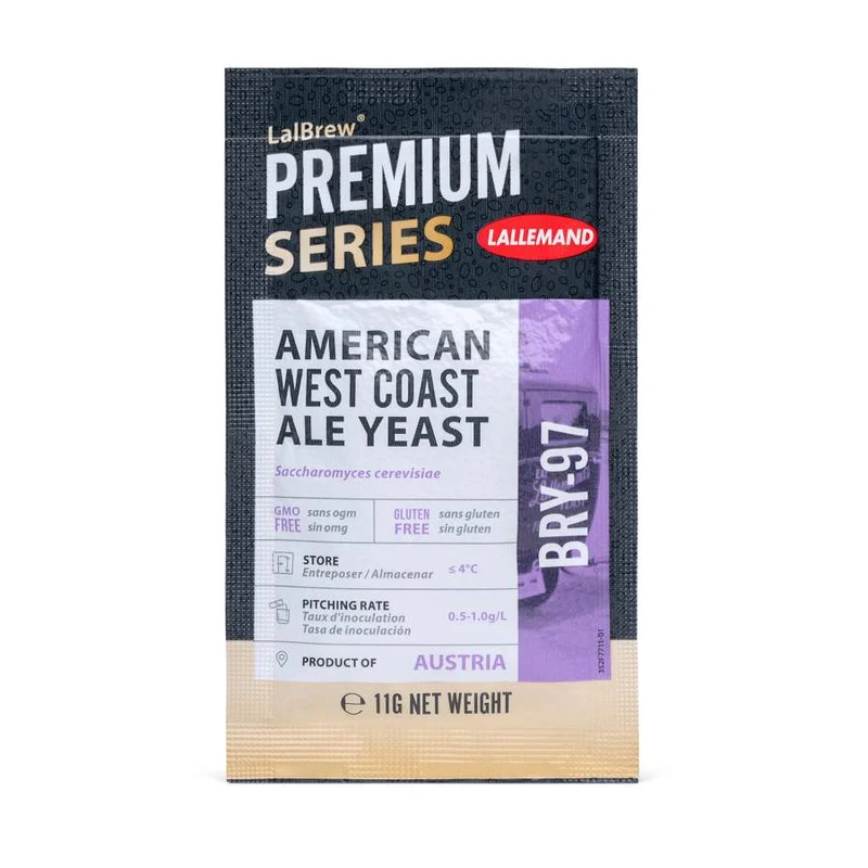 LalBrew American West Coast Ale Yeast (Bry-97) 11g