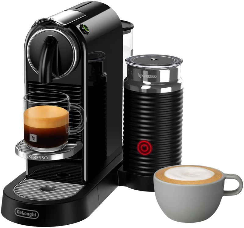 Nespresso Citiz And Milk Capsule Coffee Machine Bundle Black