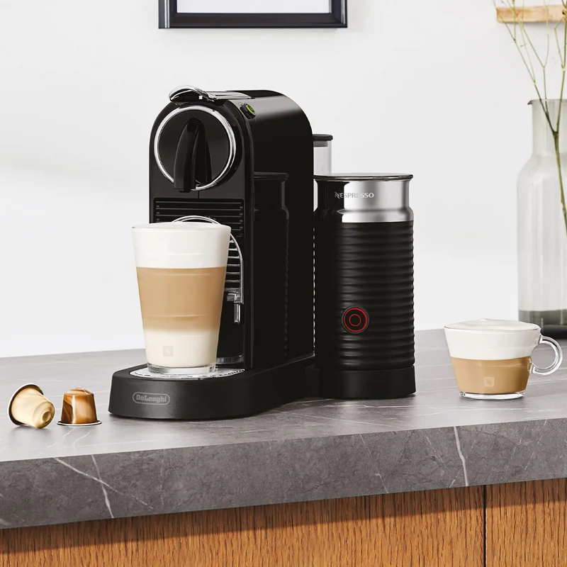 Nespresso Citiz And Milk Capsule Coffee Machine Bundle Black