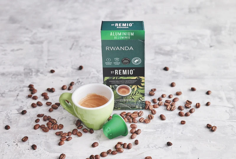 St Remio Coffee Rwanda Capsules Nespresso 10 pk 55g