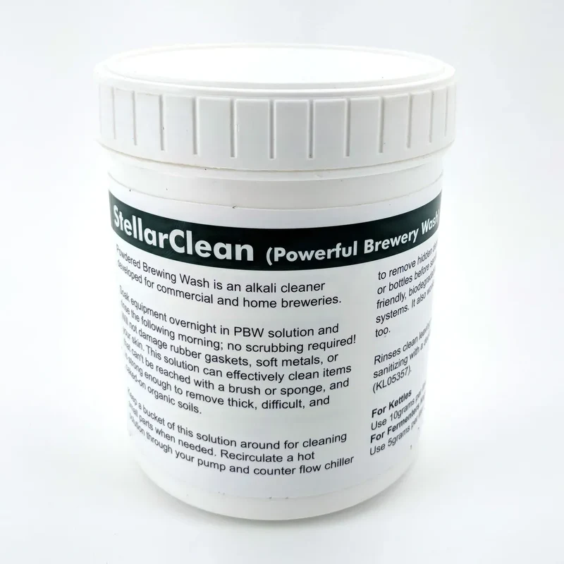 StellarClean PBW (Powerful Brewing Wash) - Brewery Cleaner, Beer Line Cleaner, Keg Wash