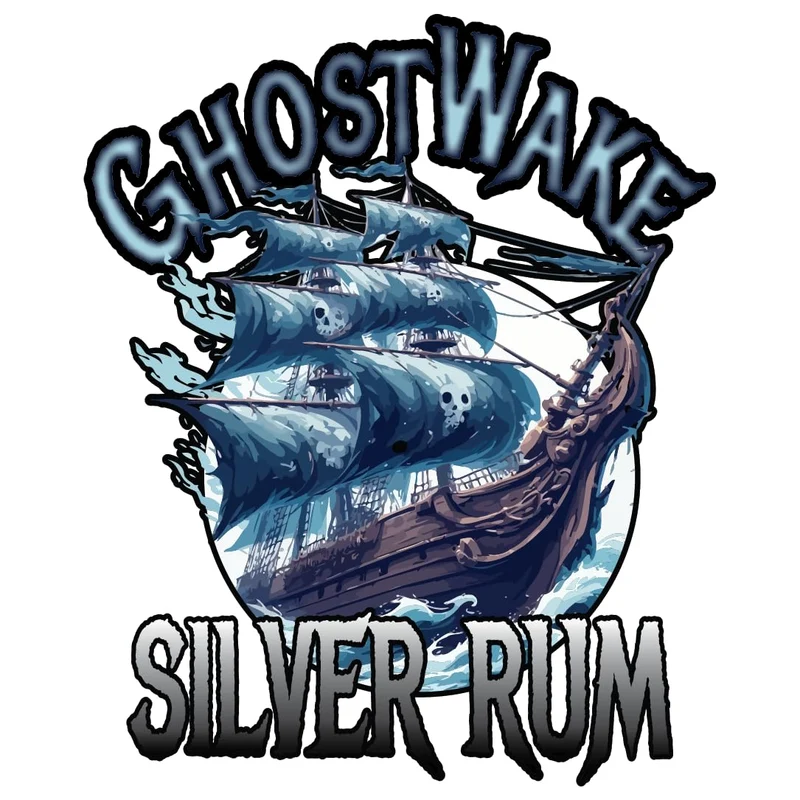 GHOSTWAKE Silver Rum Recipe Kit, 5 Gallon