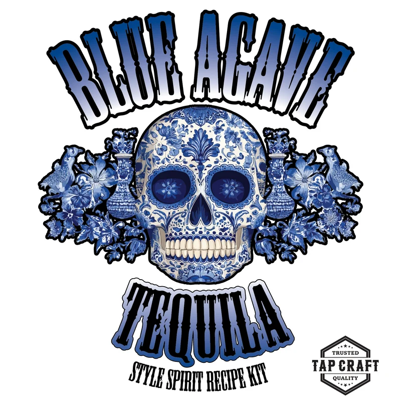 100% Blue Agave Tequila Style Recipe Kit – 2.5 Gallon Organic Agave