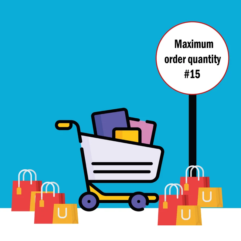 List Style Block with maximum order quantity (Total Quantity Limit)