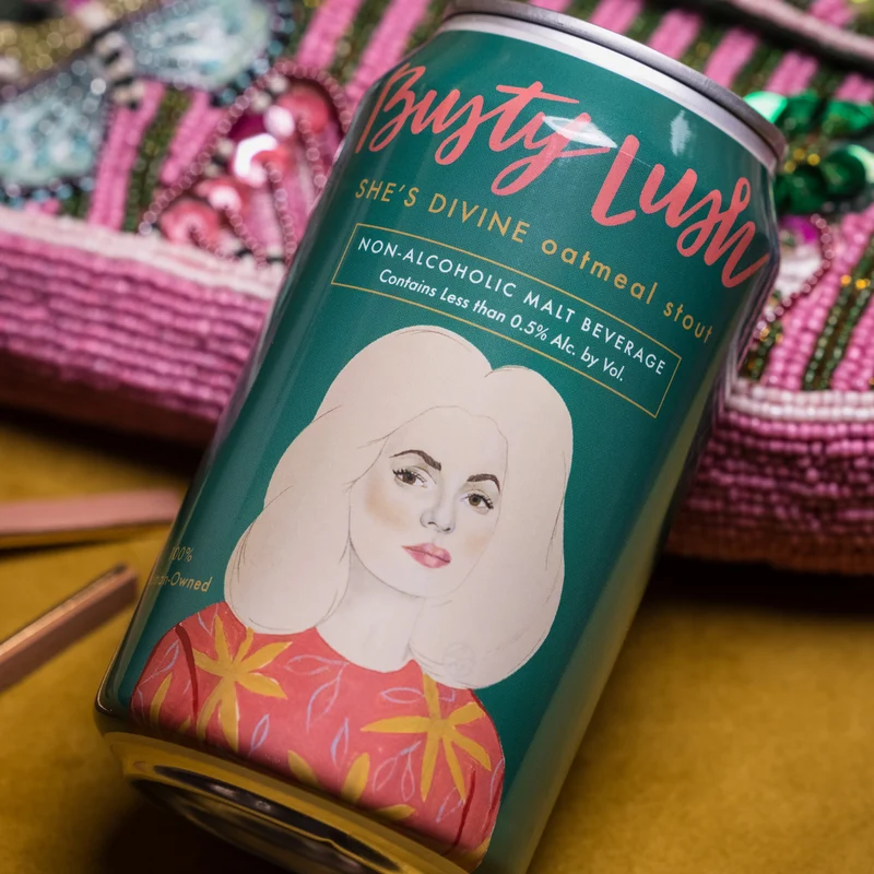 She’s Divine Oatmeal Stout NA Craft Beer 12-Pack