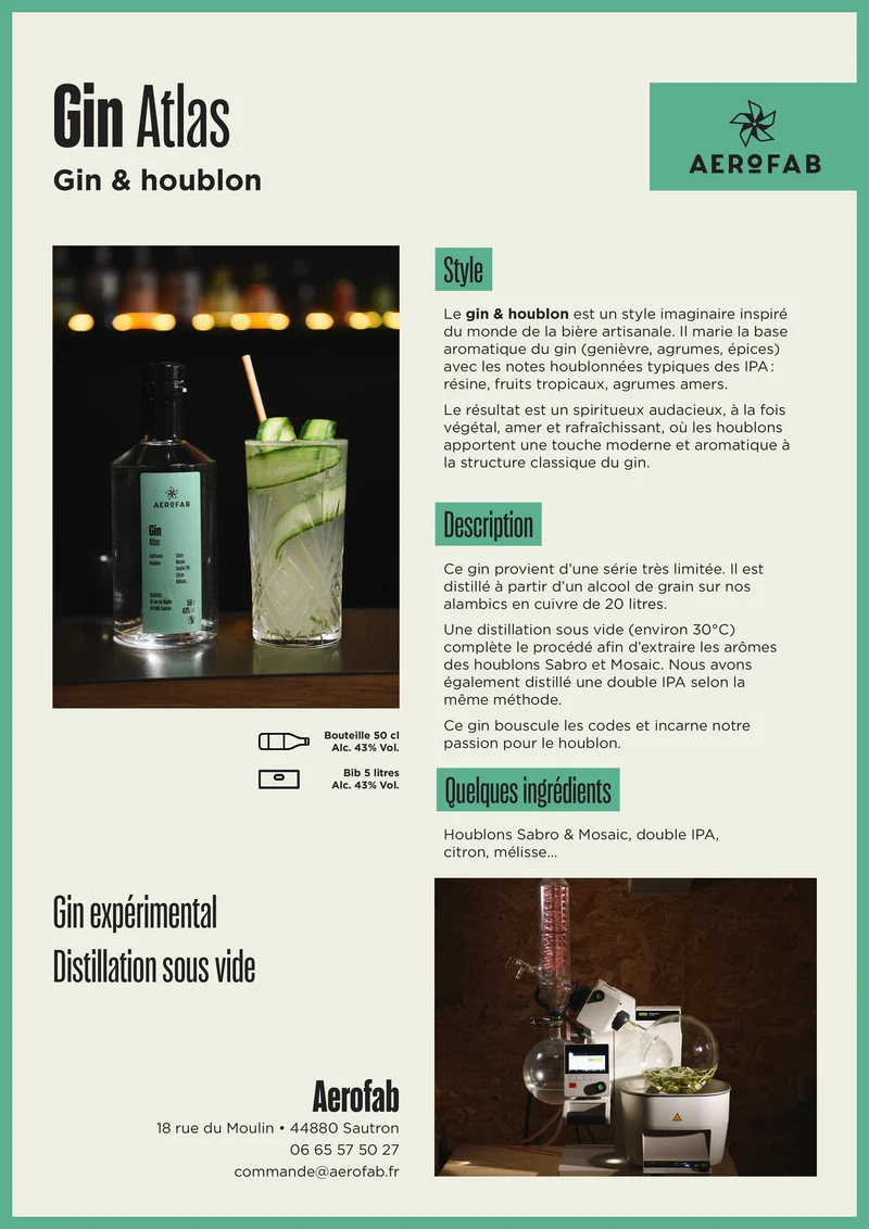 Gin Atlas (50 cl)