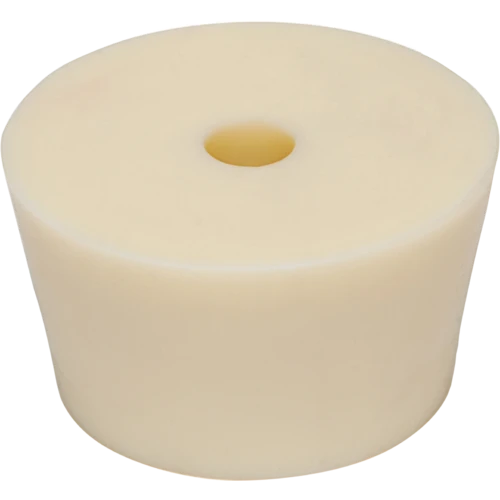Size #11 Drilled Rubber Stopper