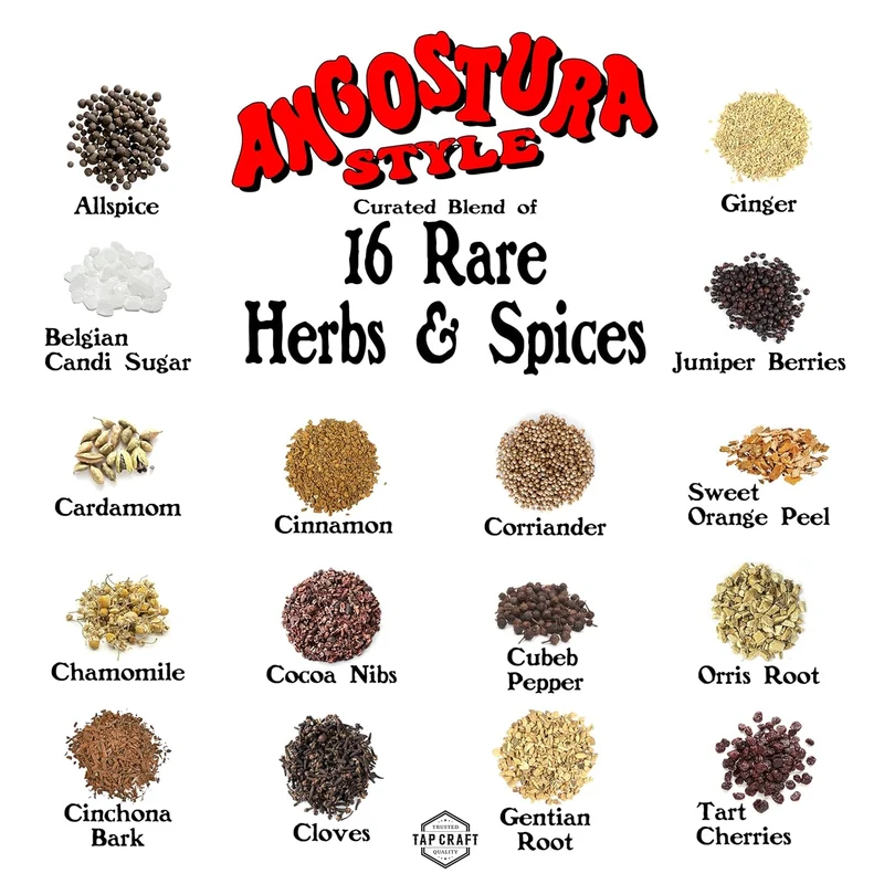 Angostura-Style Bitters Botanical Blend