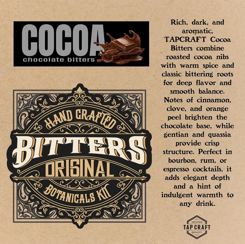 Cocoa Bitters Making Kit