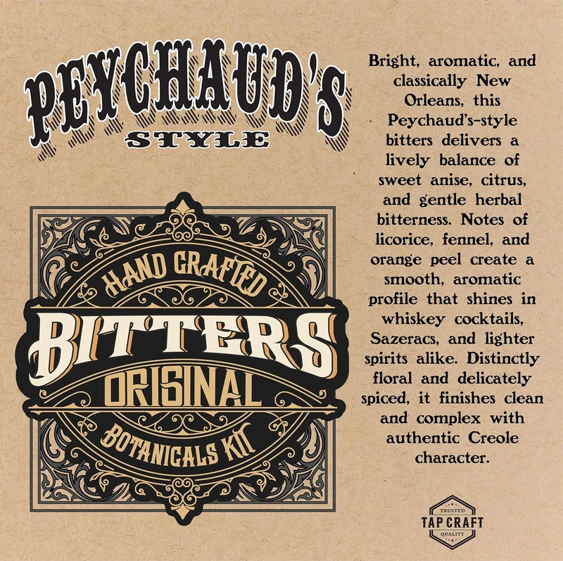 Peychaud’s-Style Bitters Making Kit