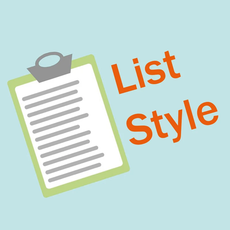 List style variants display Product