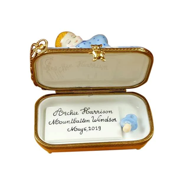 Archie Harrison Mountbatten-Windsor Limoges Box by Rochard™