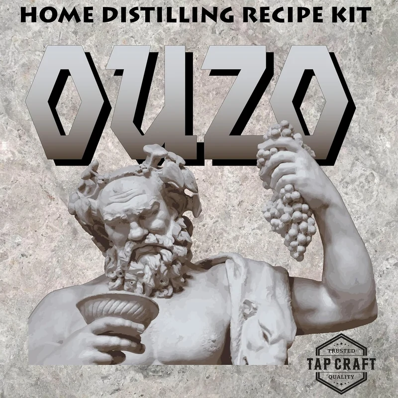 Ouzo Botanicals Kit – Greek Anise Liqueur Infusion Blend
