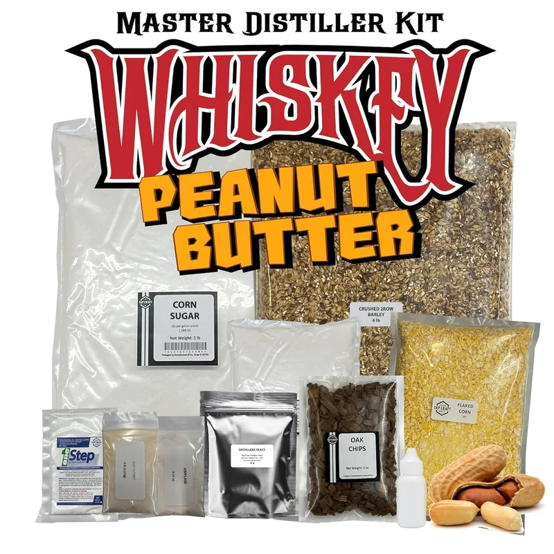 Master Distillers Peanut Butter Whiskey Recipe Mash Kit