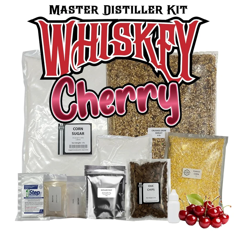 Master Distillers Cherry Whiskey Recipe Mash Kit