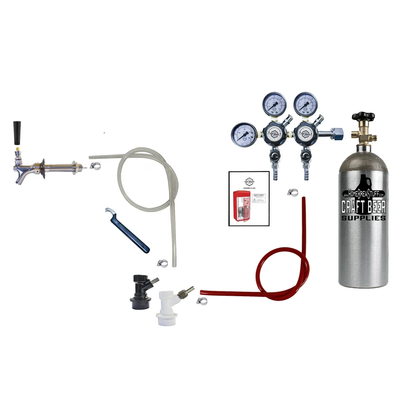 Ball Lock Door Mount Kegerator Conversion Kit