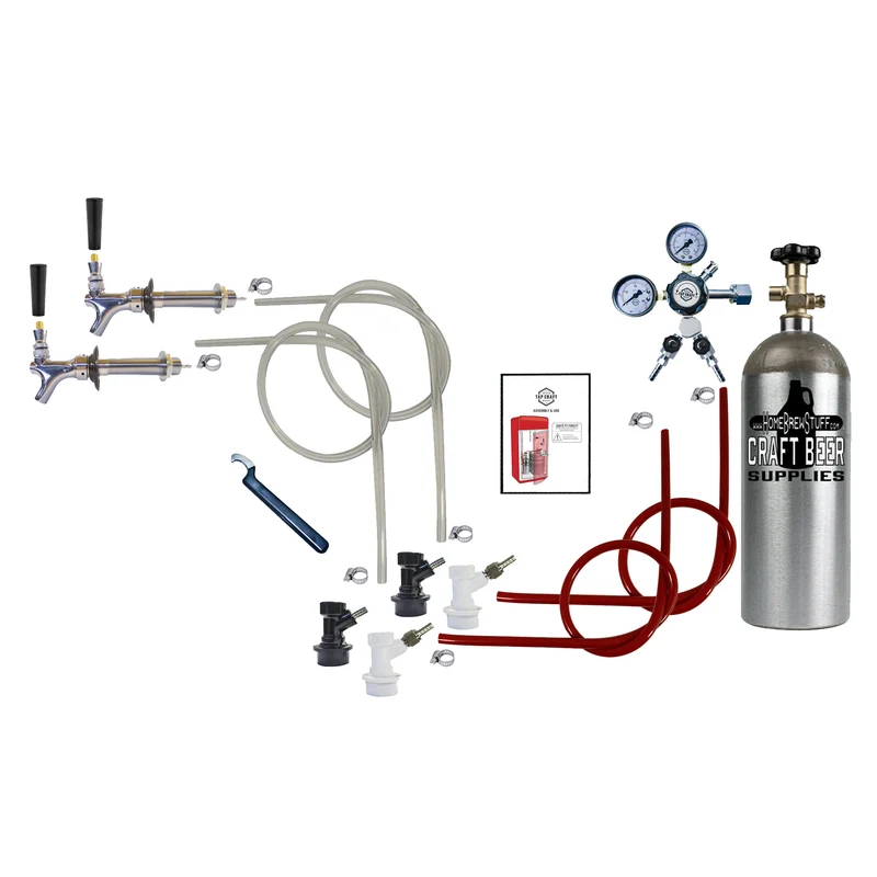 Ball Lock Door Mount Kegerator Conversion Kit