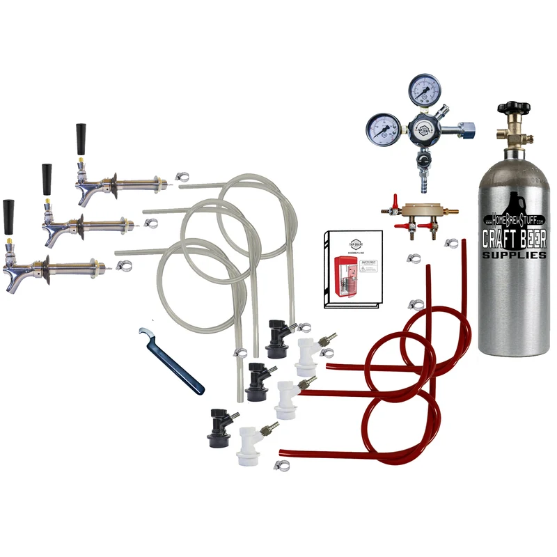 Ball Lock Door Mount Kegerator Conversion Kit