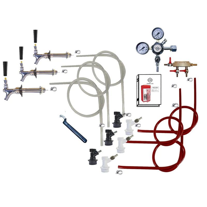 Ball Lock Door Mount Kegerator Conversion Kit