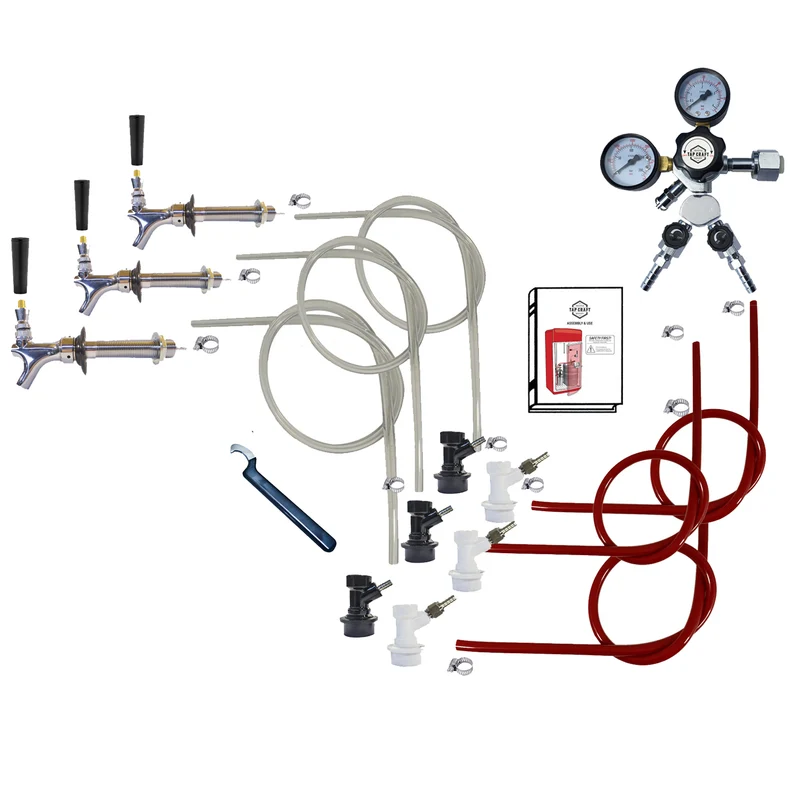 Ball Lock Door Mount Kegerator Conversion Kit