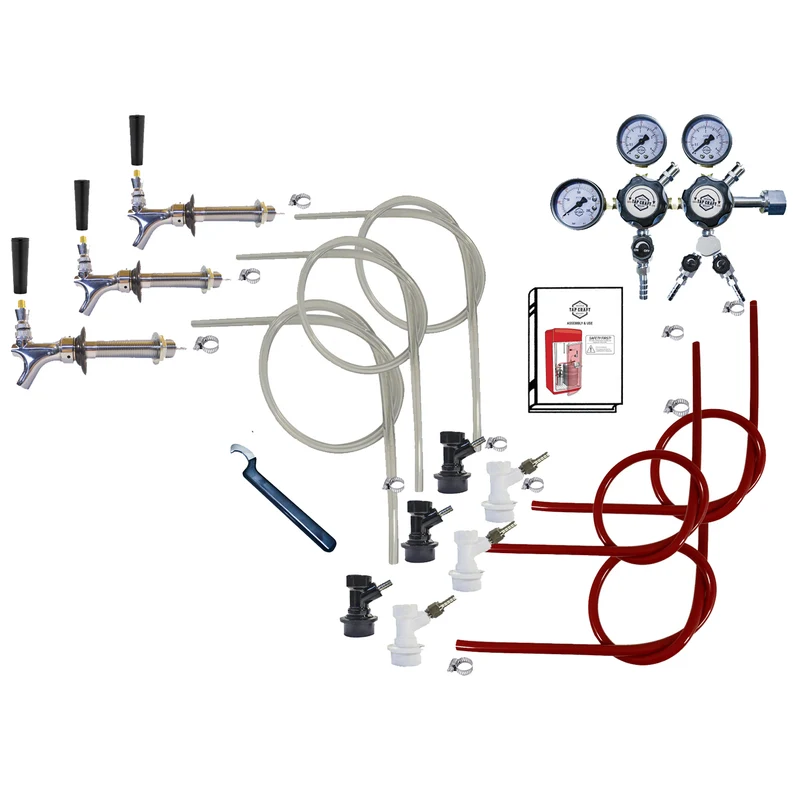 Ball Lock Door Mount Kegerator Conversion Kit