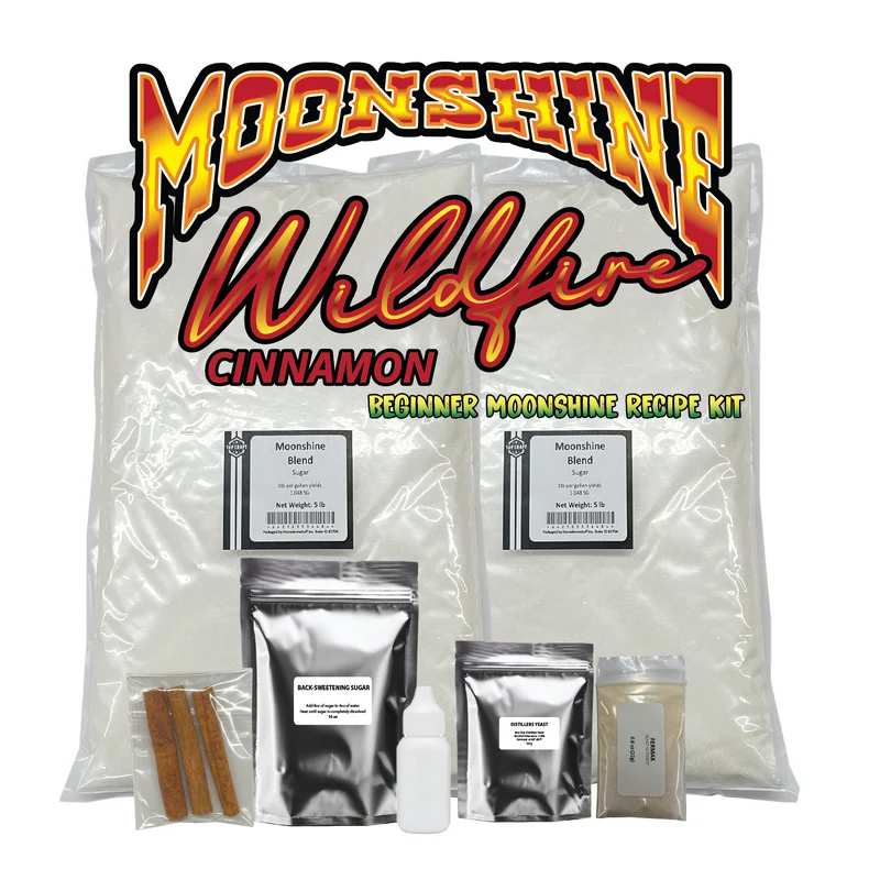 Wildfire Cinnamon Moonshine Sugar Mash Fermentation Kit