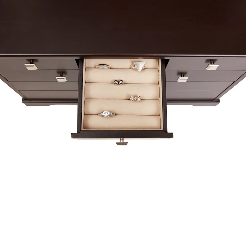Grafton Wooden Jewelry Box