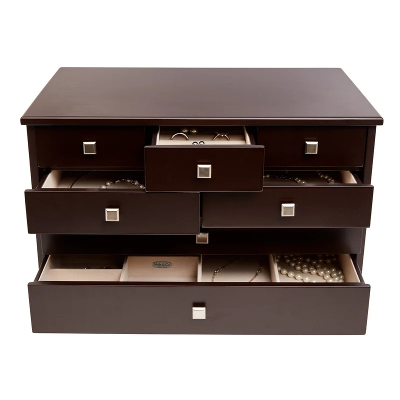 Grafton Wooden Jewelry Box