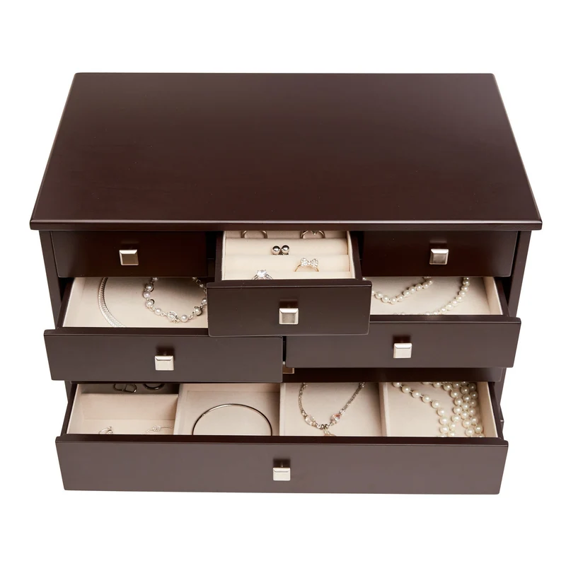 Grafton Wooden Jewelry Box