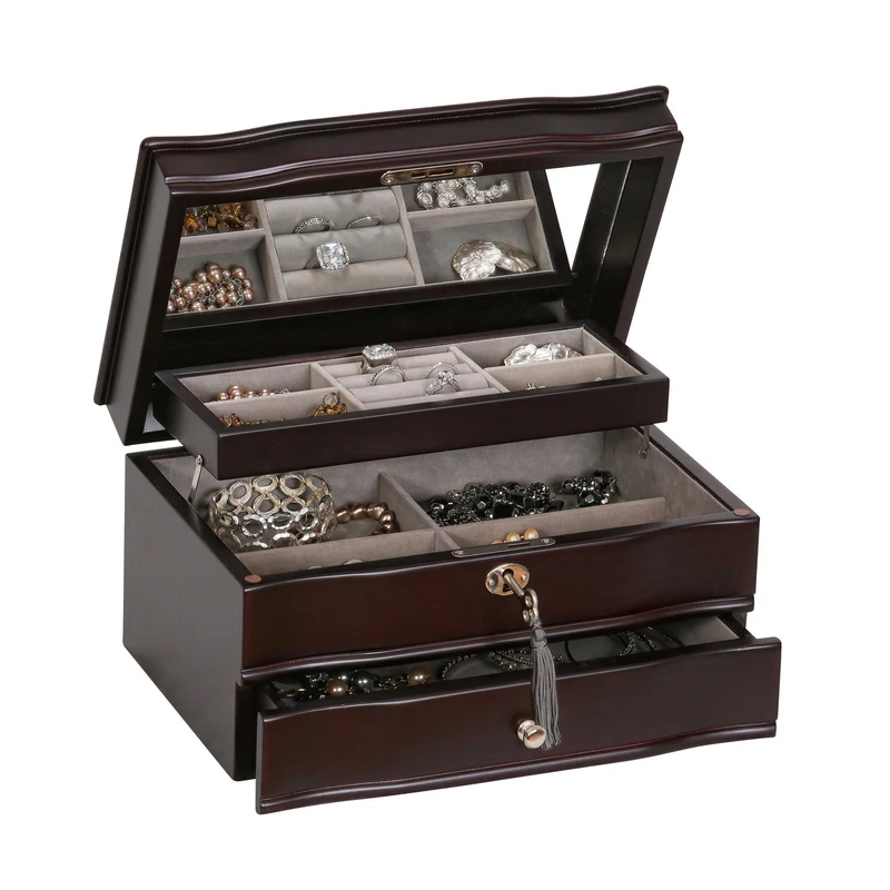 Davina Locking Jewelry Box