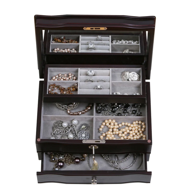Davina Locking Jewelry Box