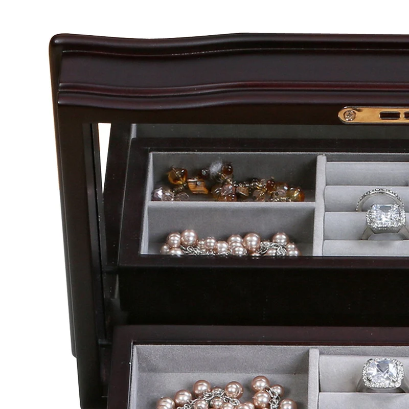 Davina Locking Jewelry Box