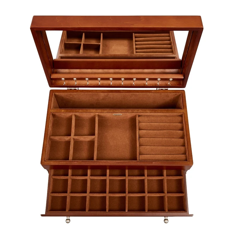 Brigitte Wooden Jewelry Box
