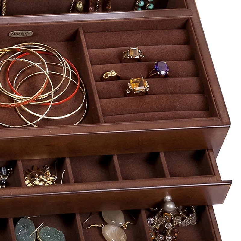 Brigitte Wooden Jewelry Box