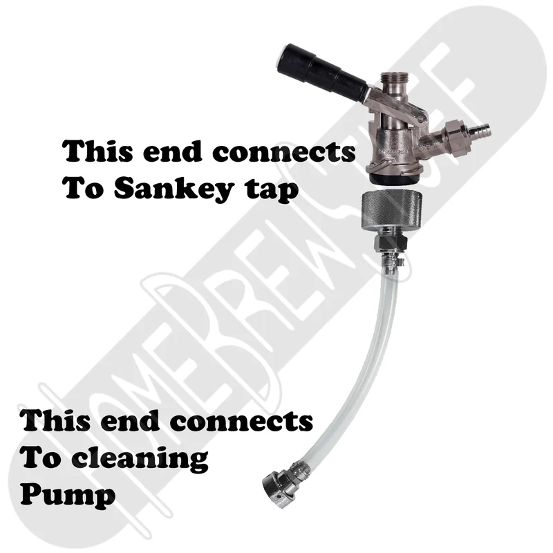 Sanke Cleaning Assembly for Draft Beer Line