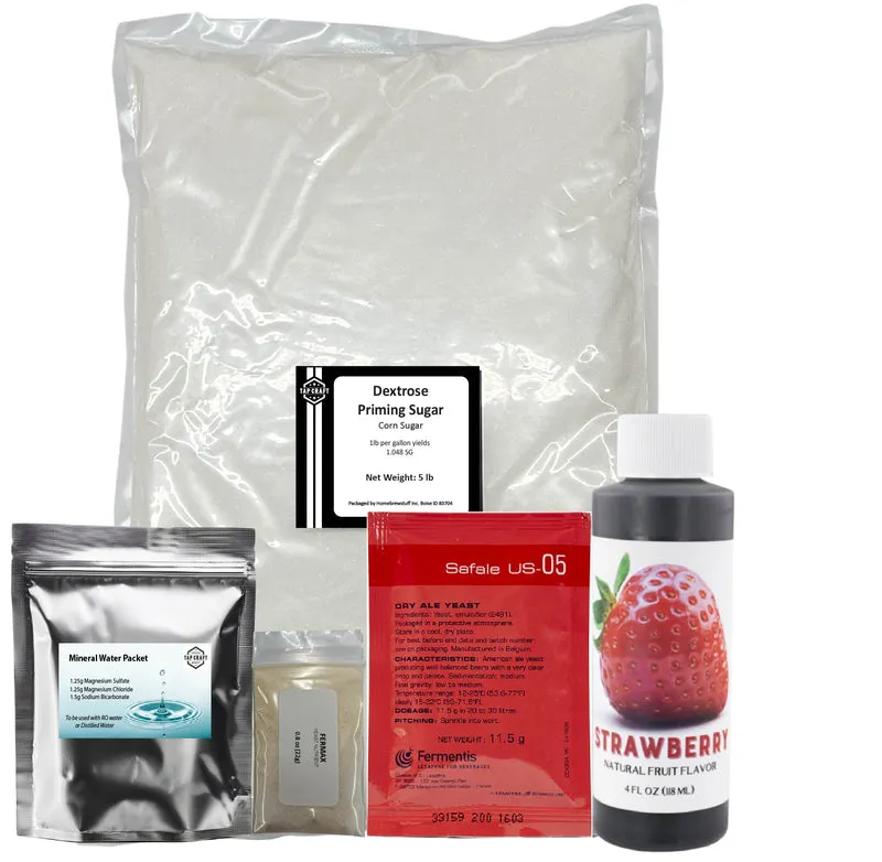 Strawberry Hard Seltzer Recipe Kit