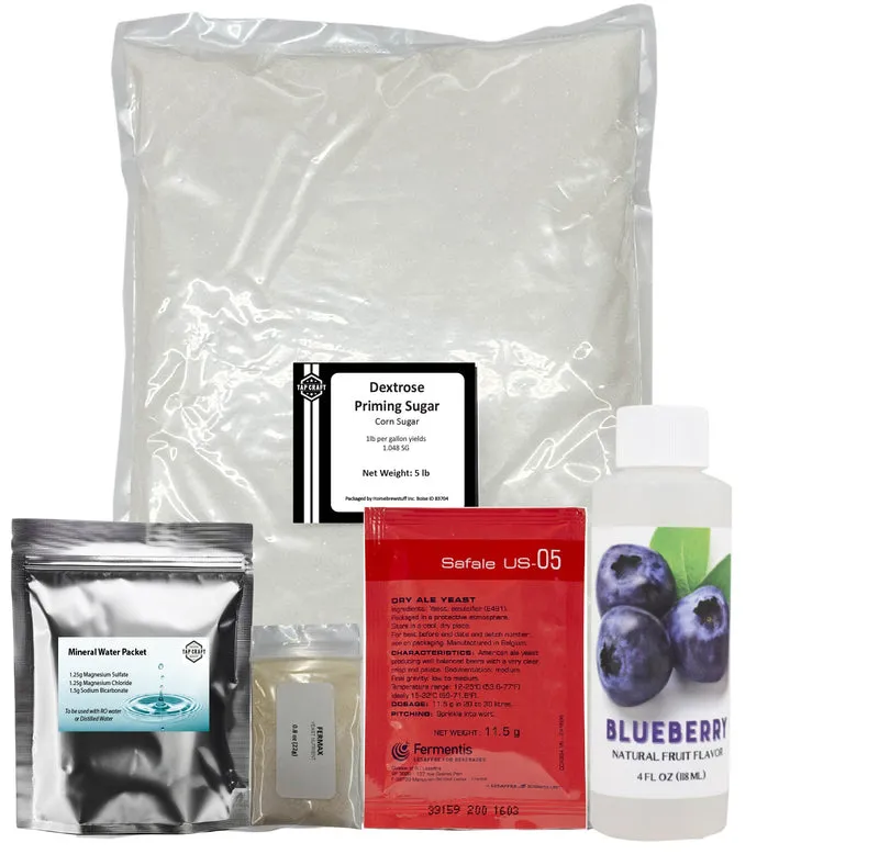 Blueberry Hard Seltzer Recipe Kit