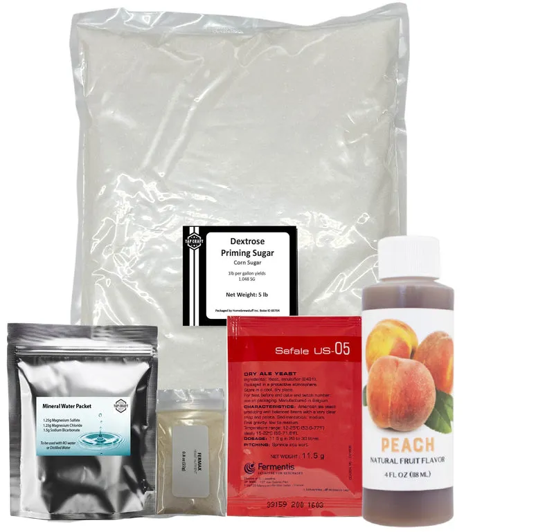 Peach Hard Seltzer Recipe Kit
