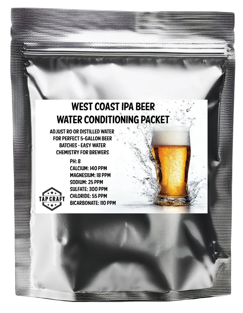TAPCRAFT Water Conditioning Packets Specific Regions and Styles