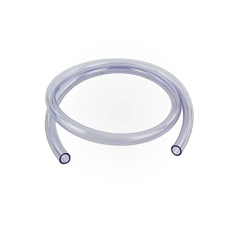Beverage Tubing 3/16" ID x 7/16" OD 5' with Free Screw Clamps