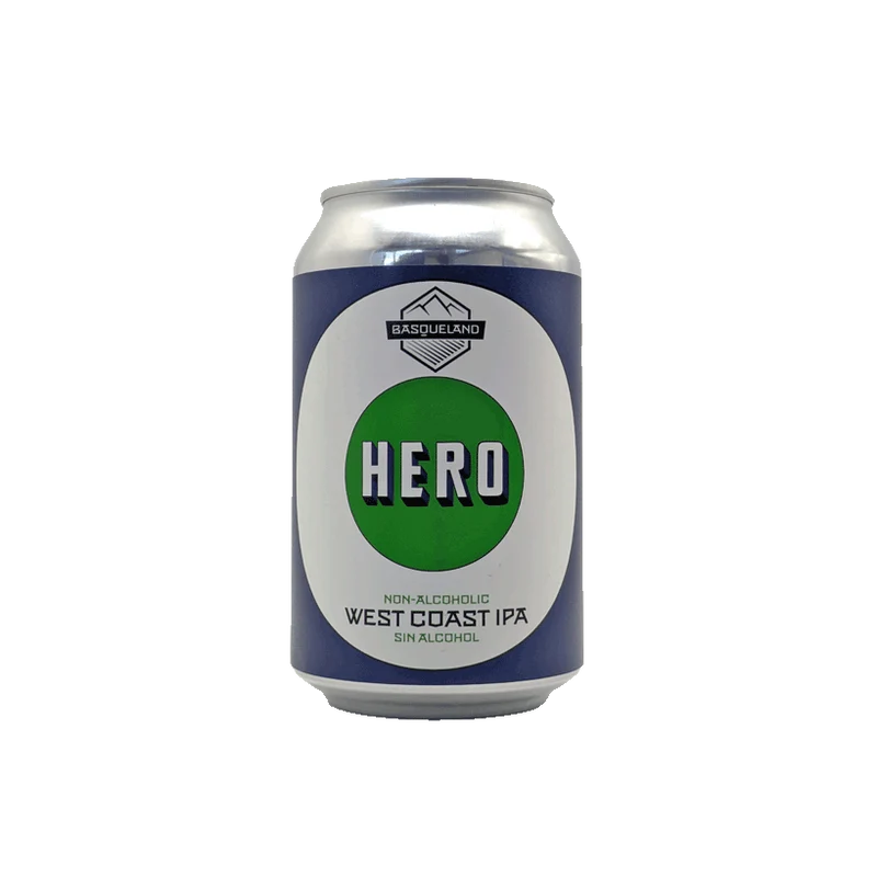 Basqueland - Hero West Coast IPA 33cl | West Coast IPA sans alcool