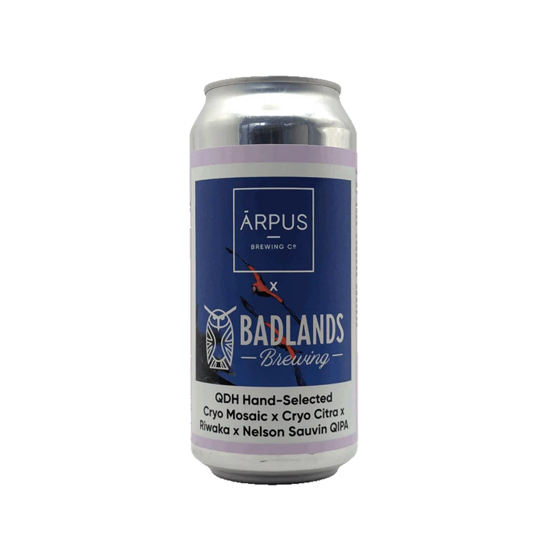 Ārpus collab' Badlands - QDH Hand-Selected Cryo Mosaic x Cryo Citra x Riwaka x Nelson Sauvin QIPA - 44cl | QDH QIPA