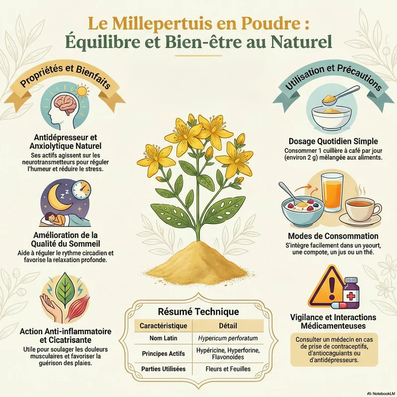 Millepertuis poudre