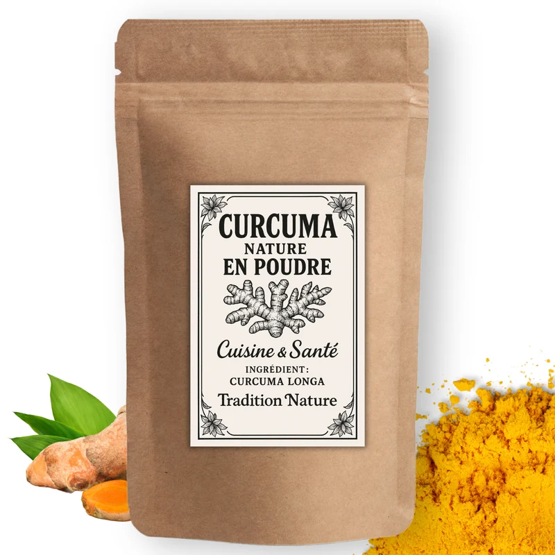 Curcuma nature poudre